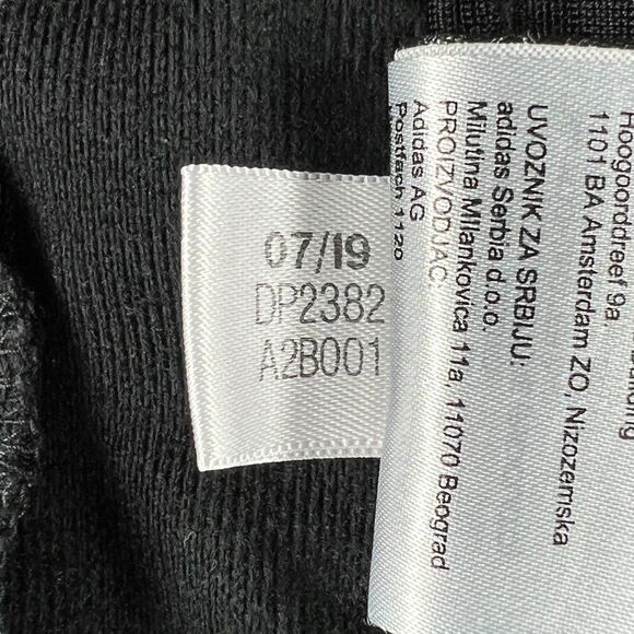 Adidas Women's Size Medium Essentials 3-Stripes Regular Fit Joggers - Picture 14 of 14